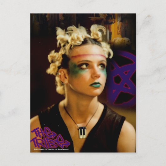 Amber the Tribe Briefkaart (Voorkant)