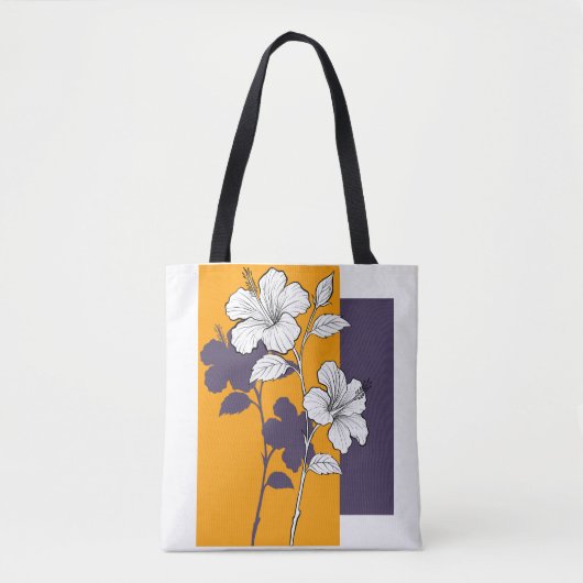 Amber tuintas contrast boodschappentas tote bag (Voorkant)