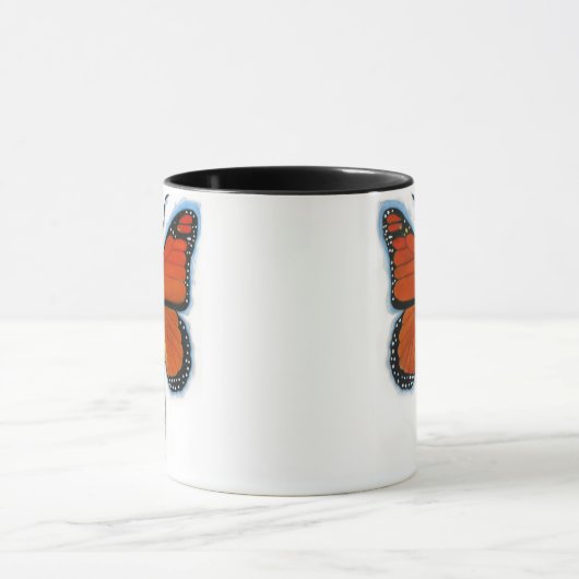 Amber van de Monarch Butterfly Mok (Midden)