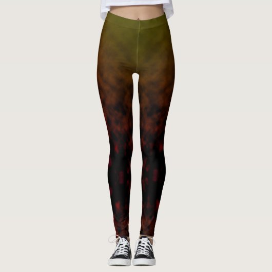 Amber vervaagt leggings (Voorkant)