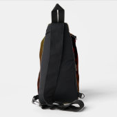 Amber vervaagt sling bag (Achterkant)