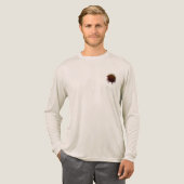 Amber vervaagt Tri-Blend shirt (Voorkant)