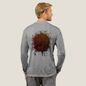 Amber Vervaging Tri-Blend Shirt (Achterkant)