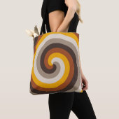 Amber Vlam Spiraal Tote Bag (Dichtbij)