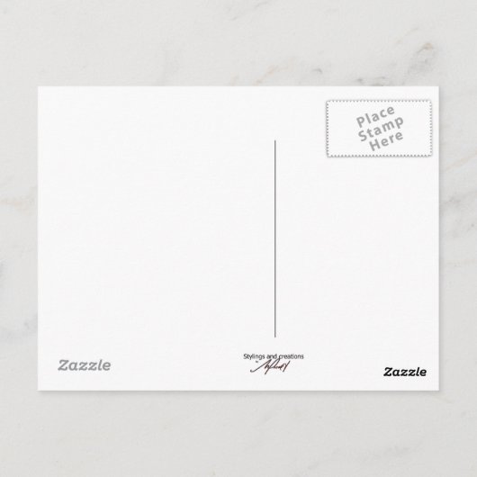 Amber Waves-briefkaart Briefkaart (Achterkant)