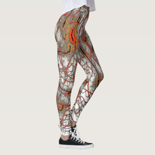 Amber Web Leggings (Rechts)