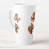 Amber Whisper Petals in the Dark Quiet Bloom Ember Latte Mok (Linkerhoek)