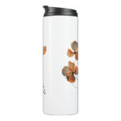 Amber Whisper Petals in the Dark Quiet Bloom Ember Thermosbeker (Geroteerd rechts)