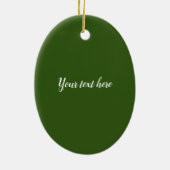 Amber Wing Fairy Keramisch Ornament (Achterkant)