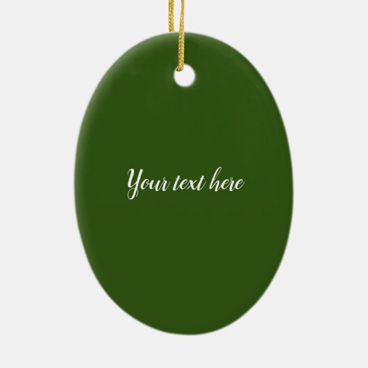 Amber Wing Fairy Keramisch Ornament (Achterkant)