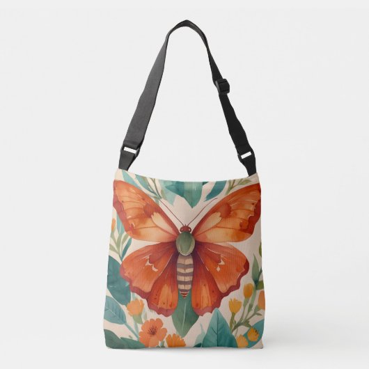 Amber Wings Crossbody Tas (Voorkant)