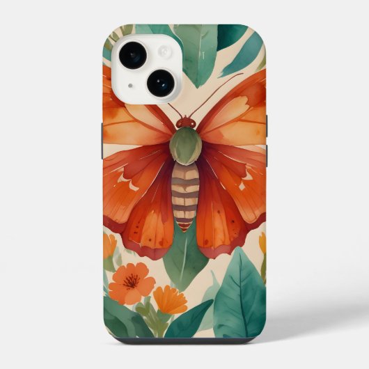 Amber Wings iPhone Hoesje (Achterkant)