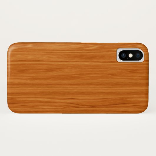 Amber Wood Graan Case-Mate iPhone Case (Achterkant (horizontaal))