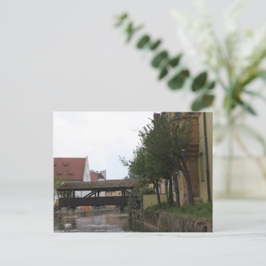 Amberg, Brug over de Vils Briefkaart (Staand voorkant)