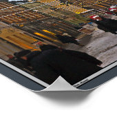 Amberg Kerstmis - Rathausstrasse Poster (Hoek)