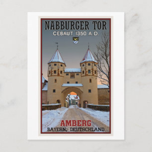 Amberg - Nabburger Tor Briefkaart