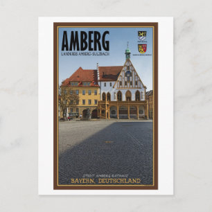 Amberg - Rathaus Briefkaart