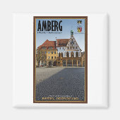 Amberg - Rathaus Magneet (Voorkant)