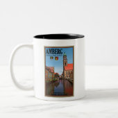 Amberg - Vils River Tweekleurige Koffiemok (Links)