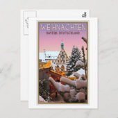 Amberg - Weihnachten Bayern Briefkaart (Voorkant / Achterkant)