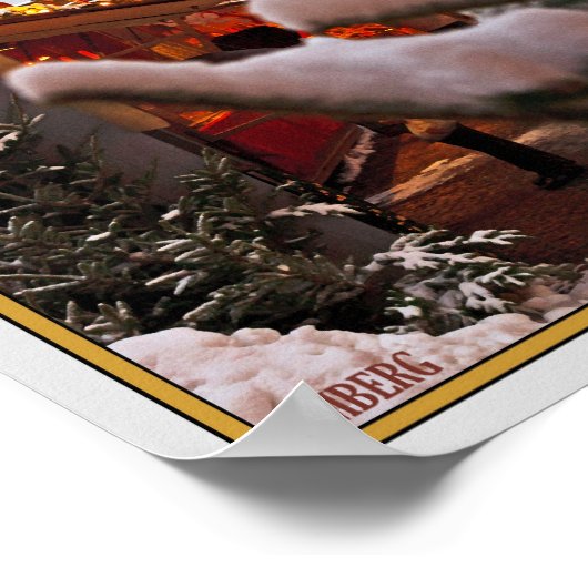 Amberg - Weihnachten Bayern Poster (Hoek)