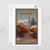 Amberg Weihnachtsmarkt Briefkaart (Voorkant / Achterkant)