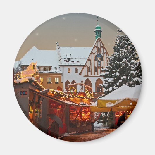 Amberg Weihnachtsmarkt Magneet (Voorkant)