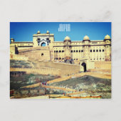 ambergeel briefkaart (Voorkant)