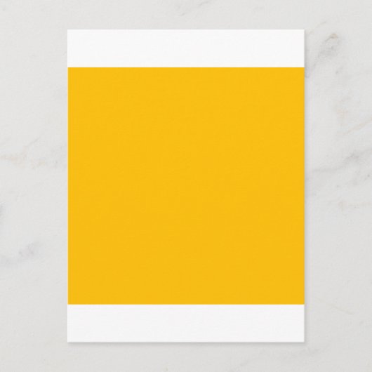 Ambergeel Oranje Briefkaart (Voorkant)