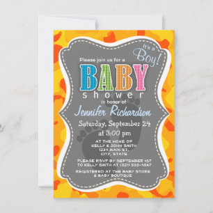 Ambergeel Oranje Camo; Camouflage Kaart