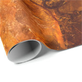 Ambergeel textuurachtergrond cadeaupapier (Rol Hoek)