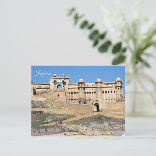 ambergefort briefkaart (Staand voorkant)