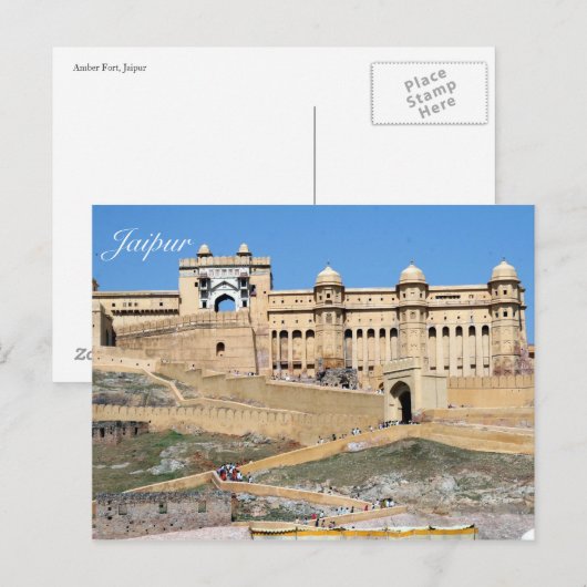 ambergefort briefkaart (Voorkant / Achterkant)