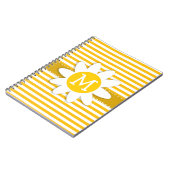 Ambergele strepen; Daisy Notitieboek (Linkerzijde)