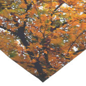 Ambergelooide bladeren van Herfst Korte Tafelloper (Hoek)