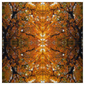 Ambergelooide bladeren van Herfst Stof (Swatch)