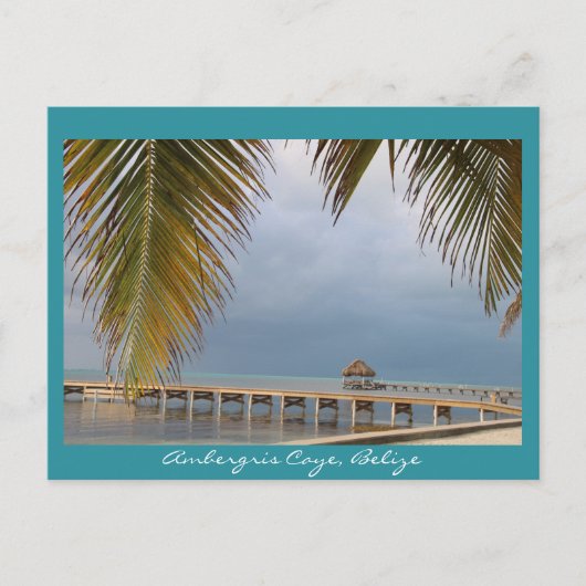 Ambergris Caye, Belize Briefkaart (Voorkant)
