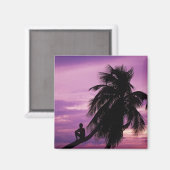 Ambergris Caye, Belize, Centraal-Amerika. Magneet (Voorkant / Achterkant)