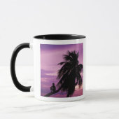 Ambergris Caye, Belize, Centraal-Amerika. Mok (Links)