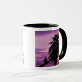 Ambergris Caye, Belize, Midden-Amerika. Mok (Voorkant rechts)