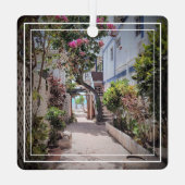 Ambergris Caye Belize Ornament van metaal (Achterkant)