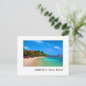 Ambergris Caye Belize reisbestemming Briefkaart (Staand voorkant)