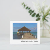 Ambergris Caye Belize reisbestemming Briefkaart (Staand voorkant)