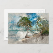 Ambergris Caye Belize reisbestemming Briefkaart (Voorkant / Achterkant)