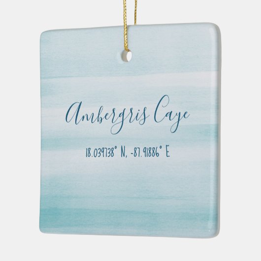 Ambergris Caye Ornament (Links)