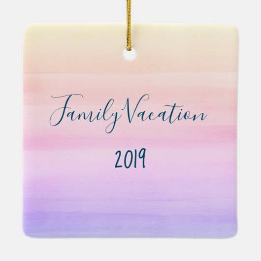 Ambergris Caye Ornament (Achterkant)