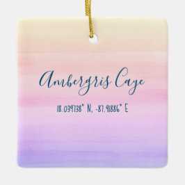 Ambergris Caye Ornament