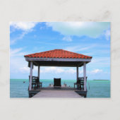 Ambergris Caye Secret Beach Briefkaart (Voorkant)