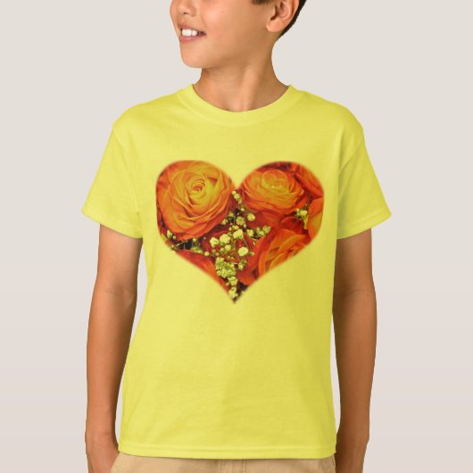 Amberina Rozen Kind T-Shirt (Voorkant)