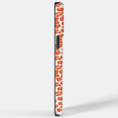 Amberkleurige en witte luipaardprint Case-Mate iPhone case (Achterkant / Rechts)